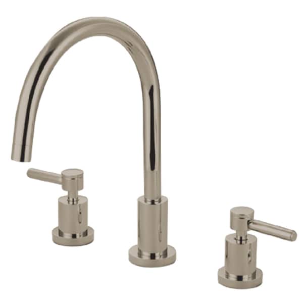 KS8726DLLS Widespread Kitchen Faucet, Polished Nickel